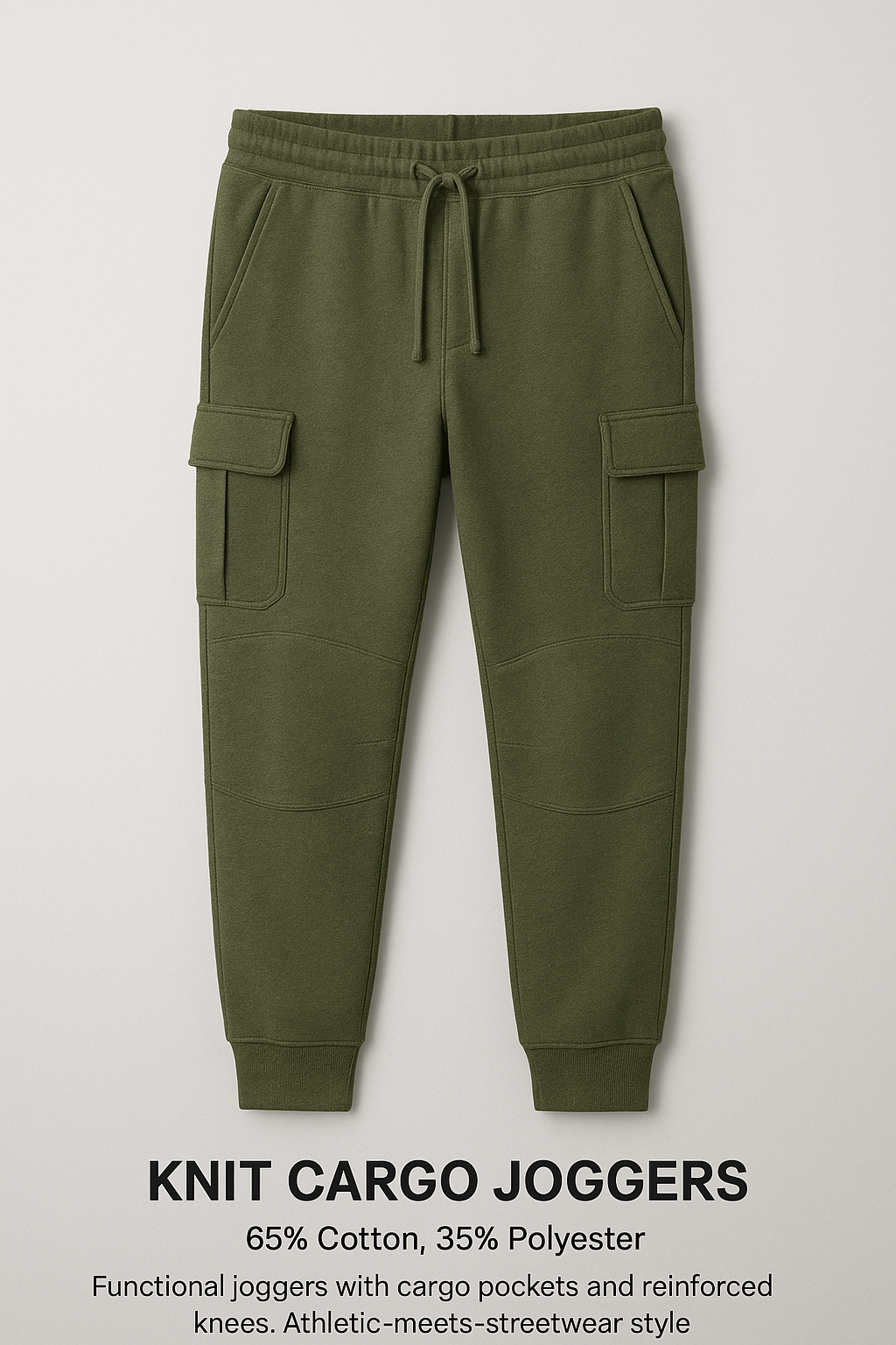 Knit Cargo Joggers
