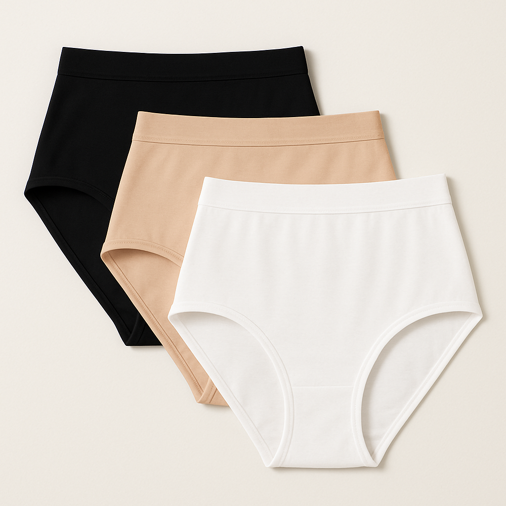 Classic High-Waist Briefs (3-Pack)